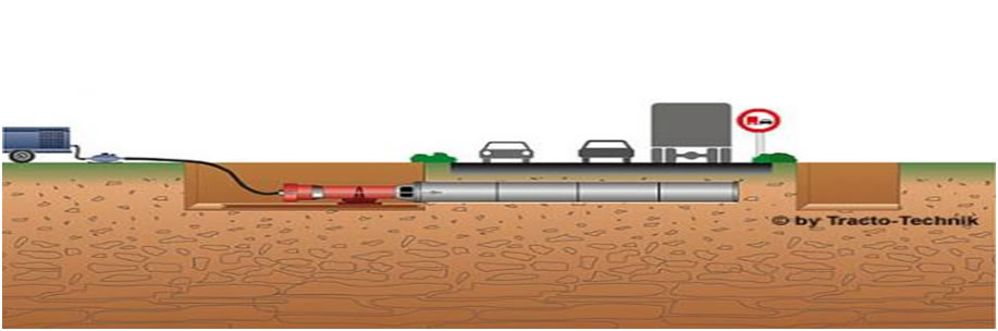 - Construcción de tuberías salvando carreteras, vías de tren, lagos y ríos.